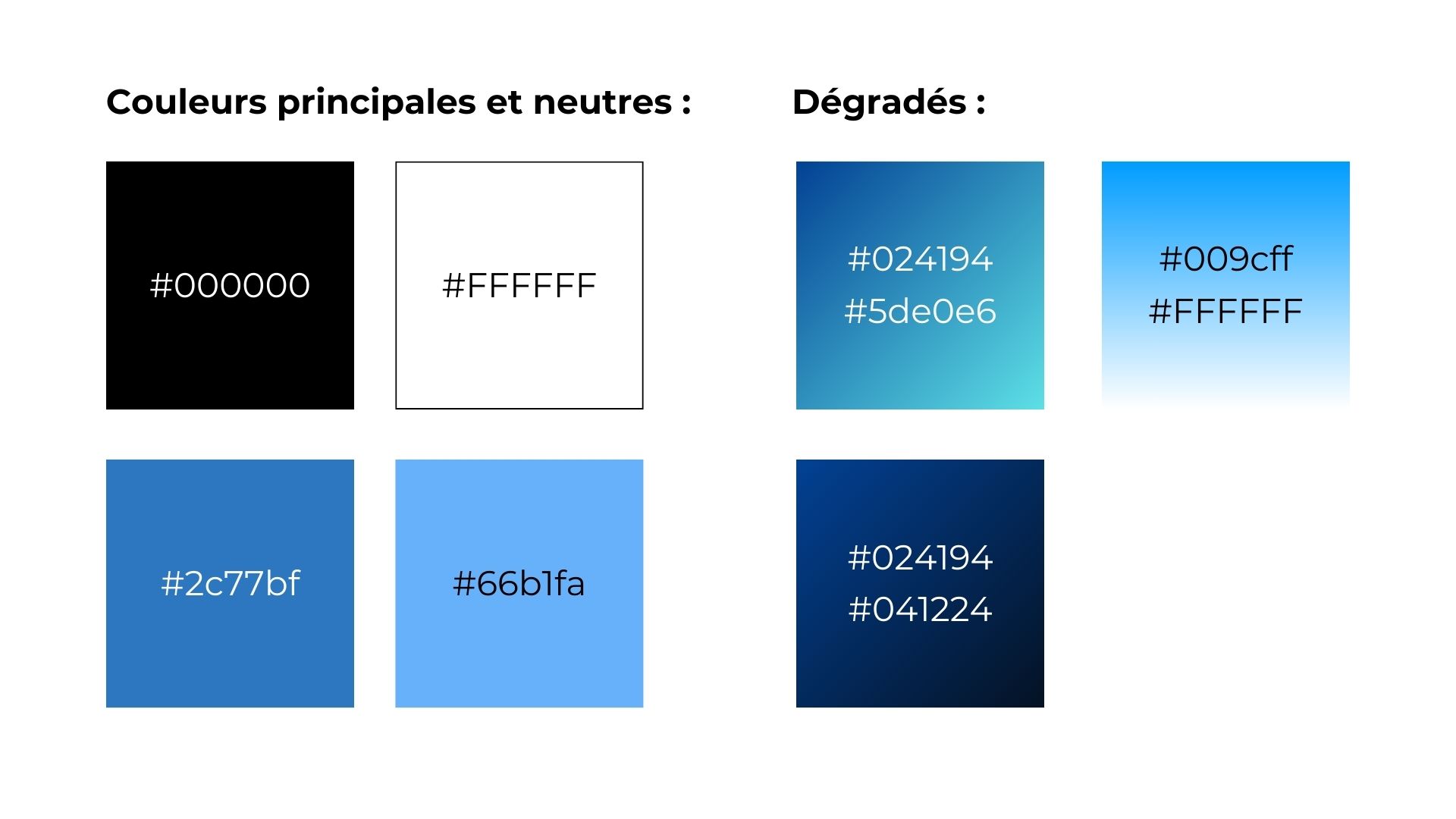 couleurs, typographie de permis minceur